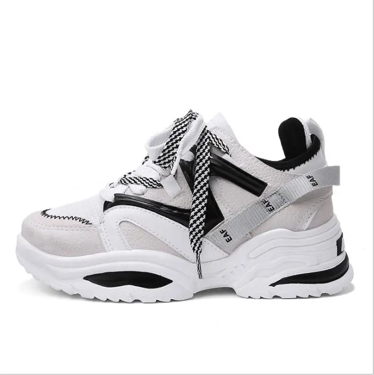 

Mesh Breathable Light Running Shoes For Women Height Increasing Sneakers Female Sports Shoes Lightweight Zapatillas Mujer 35-44