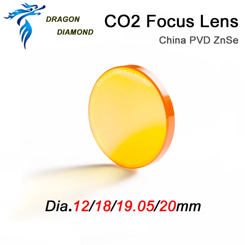 Китай CO2 ZnSe фокус объектив диаметр 12 мм 18 19 05 20 FL 38 1 50 8 63 5 76 2 для Лазерная
