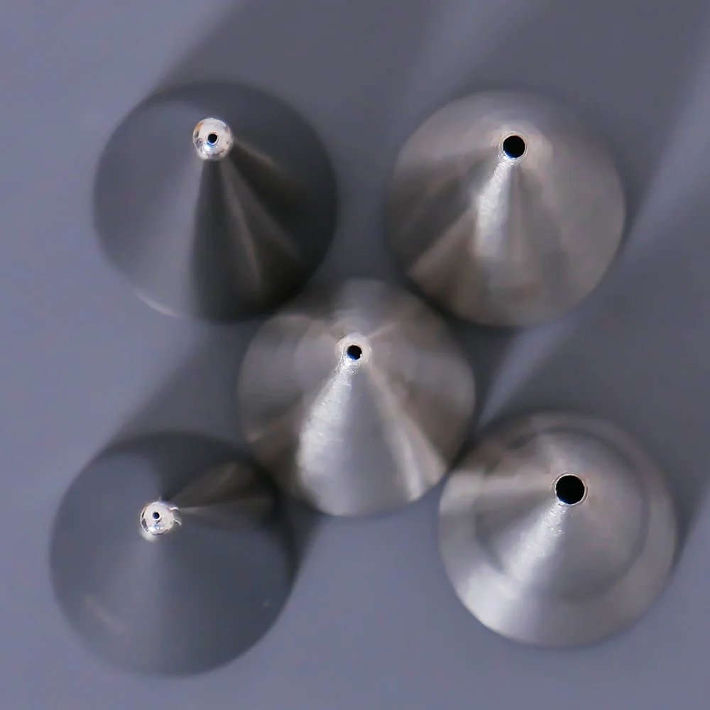 5Pcs Icing Piping Nozzles Cream Tips Cake Decorating Pastry Tools Writing Head For Cakes Fondant Decorating Stainless Steel Past 5Pcs Icing Piping Nozzles Cream Tips Cake Decorating Pastry Tools Writing Head For Cakes Fondant Decorating Stainless Steel Past