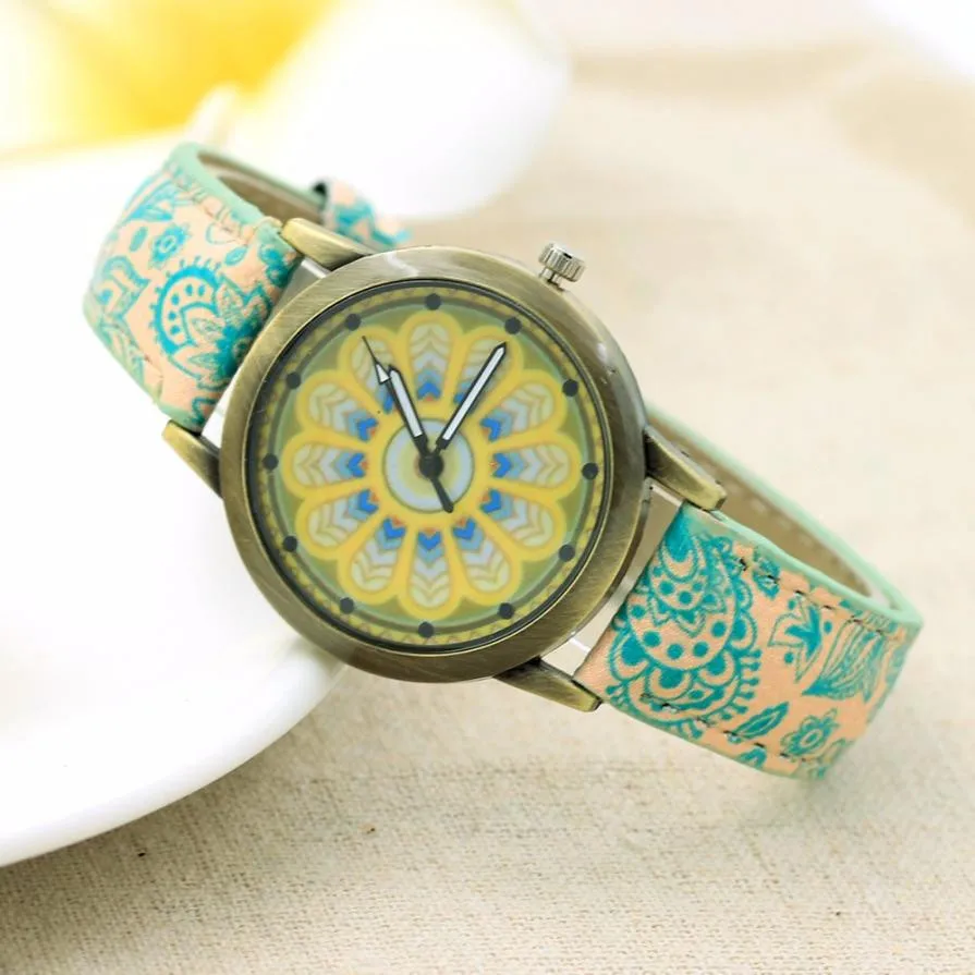 Reloj mujer, женские часы, ретро стиль, искусственная кожа, ремешок, аналоговые кварцевые наручные часы, женские часы, Montre Femme