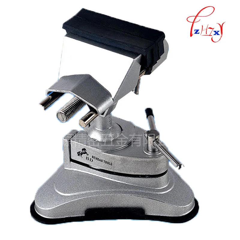 1pc Mini Bench Vice Screw Clamp Grinder Tool Holder Clip On Plier
