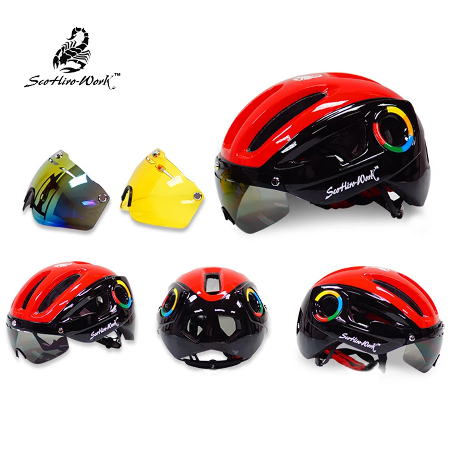 Ультралегкий EPS велосипедный шлем для мужчин дорожный MTB горный велосипед шлем линзы велосипедный шлем очки вентиляционные отверстия Casco Ciclismo оборудование