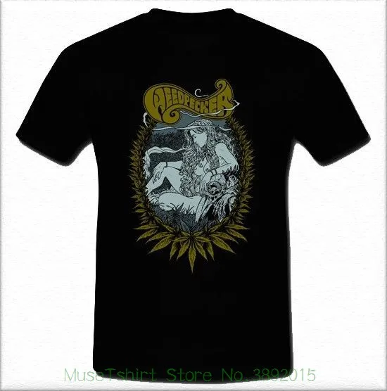 Weedpecker психоделические Stoner Rock Band Stoned футболка Jesus S M L XL 2XL короткий рукав Летний