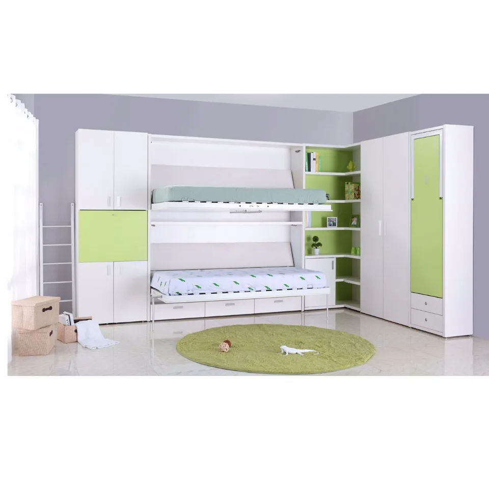 TB0930 Customized Multifunctional Double Decker Hidden Wall Bed - TB0930 Customized Multifunctional Double Decker Hidden Wall Bed