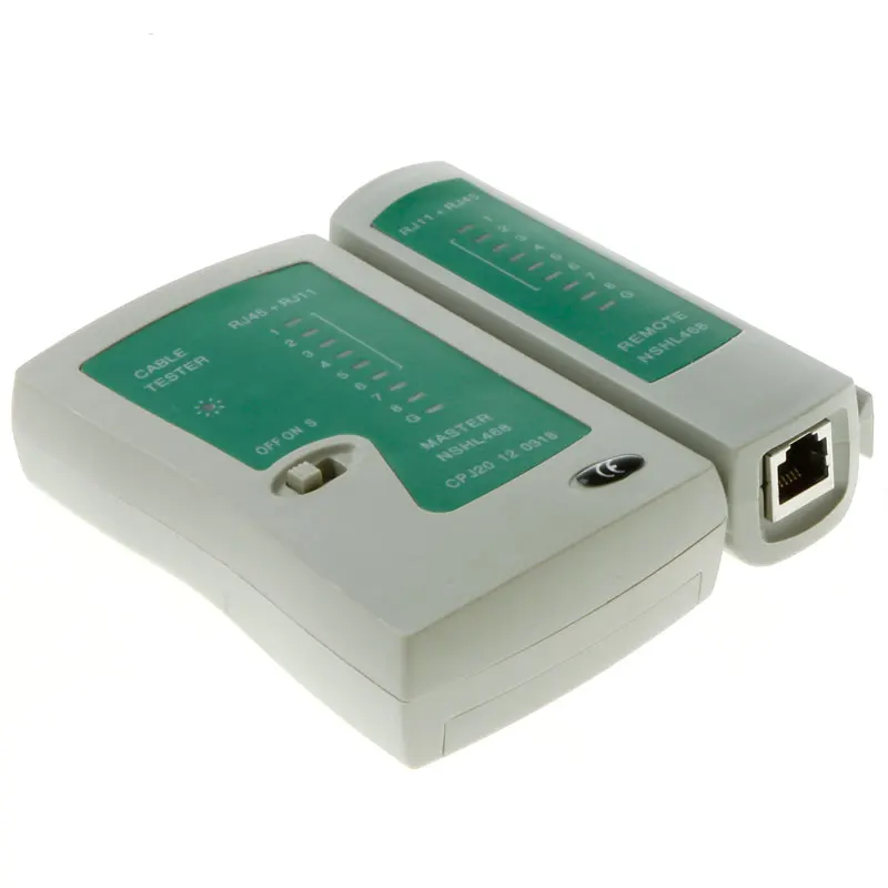 

Professional RJ45 RJ11Cat5 Cat6 LAN Cable Tester Handheld Network Cable Tester Wire Telephone Line Detector Tracker Tool kit