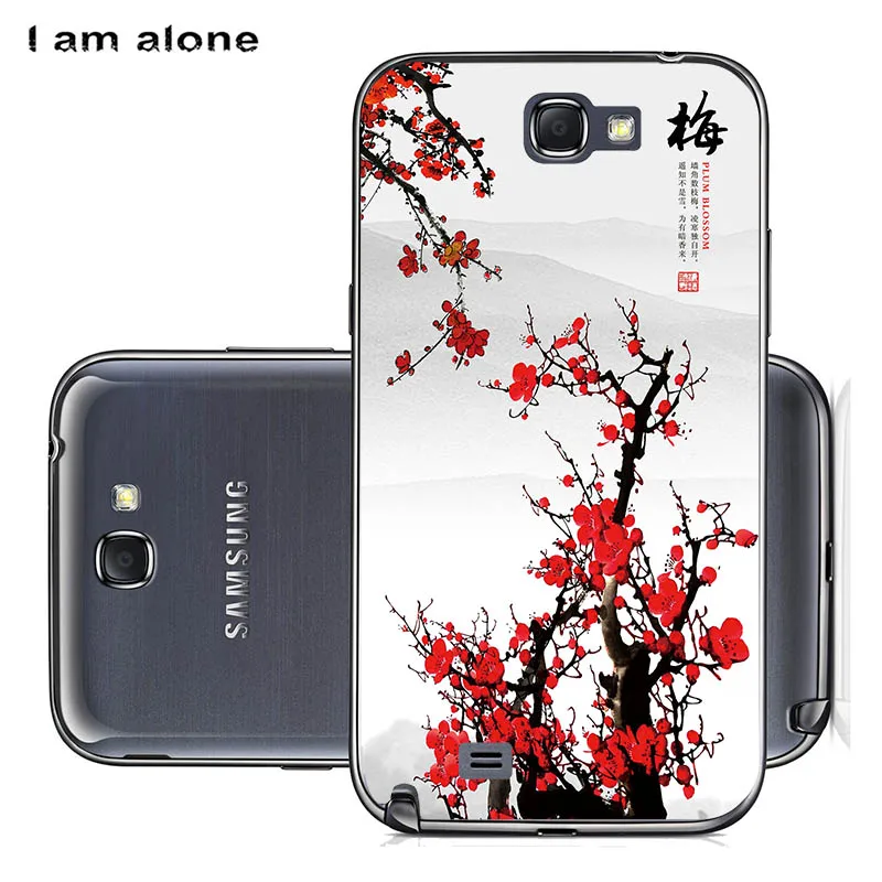 Чехлы для телефонов I am alone для samsung Galaxy Note 2 II N7100, 5,5 дюймов, жесткий пластиковый пакет, Модный Цветной Чехол для мобильного телефона - Цвет: PC KK54