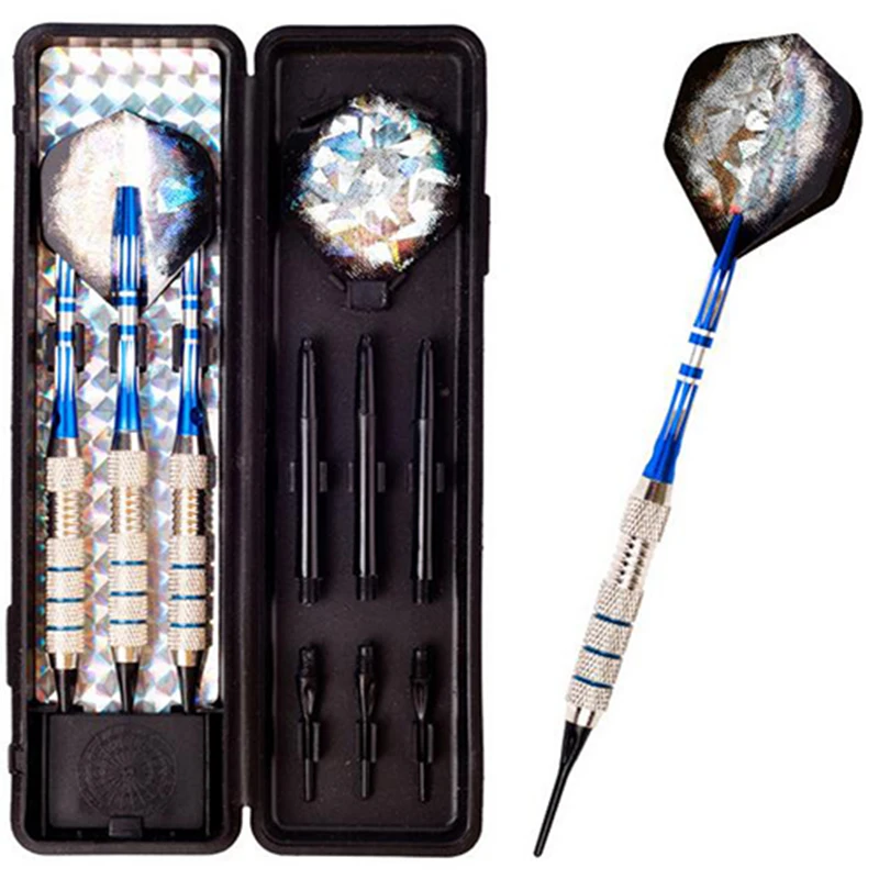

3pcs/box High quality 24g Professional Steel Tips Darts Throwing Darts w / Trees Flight Harrow Barrel