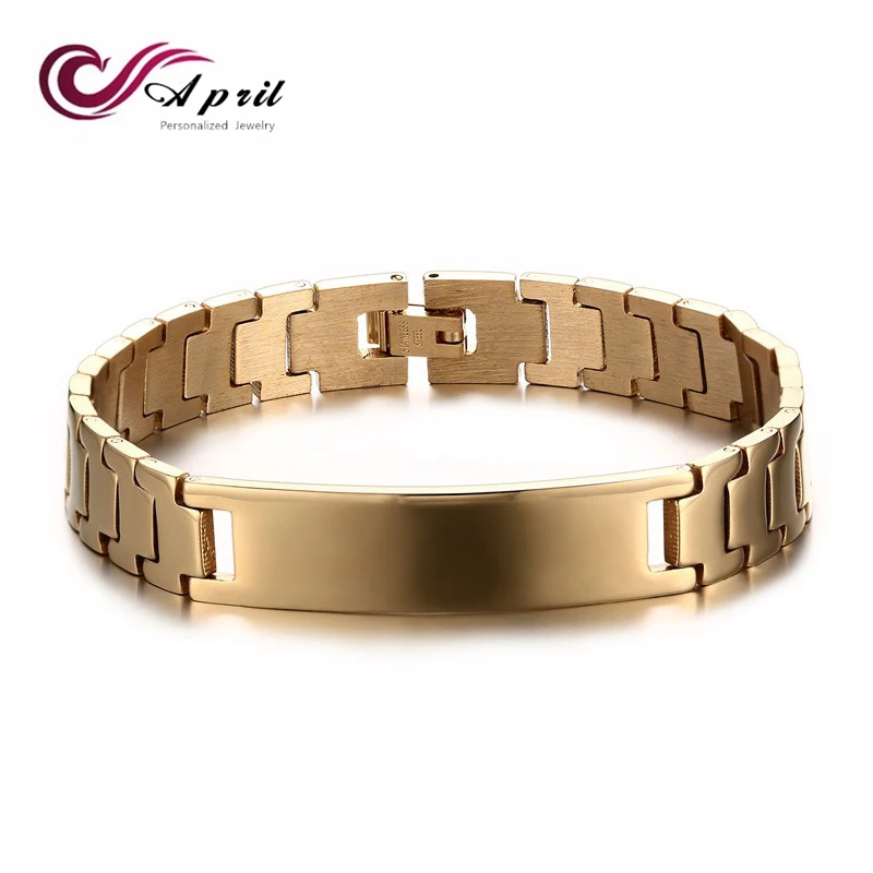 Gold Engraved Bracelet Mens Bracelets Bangles Por Gold Engraved Bracelets
