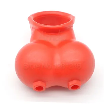 Electric Male Scrotum Penis Sleeve Silicone Cock Ring Penis Ring Chastity Device Cage Sex Ball Stretcher, Shock Delay Sex Toys 3