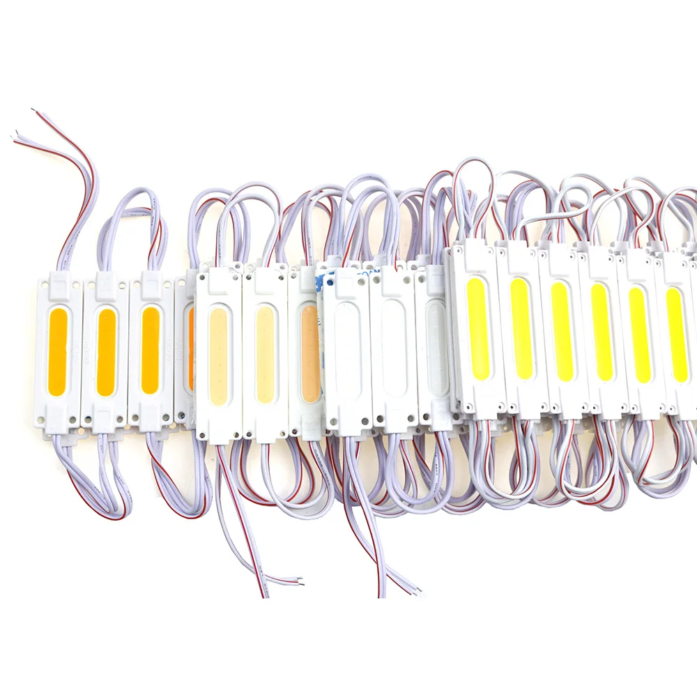 Led COB модуль световая рекламная лампа 2W IP65 водонепроницаемый 12 В постоянного тока