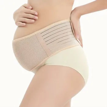 

Breathable Maternal Prenatal Waist Care Belts Belly Lumbar Back Braces Support Bands Prenatal Care Athletic Bandage T0012CME