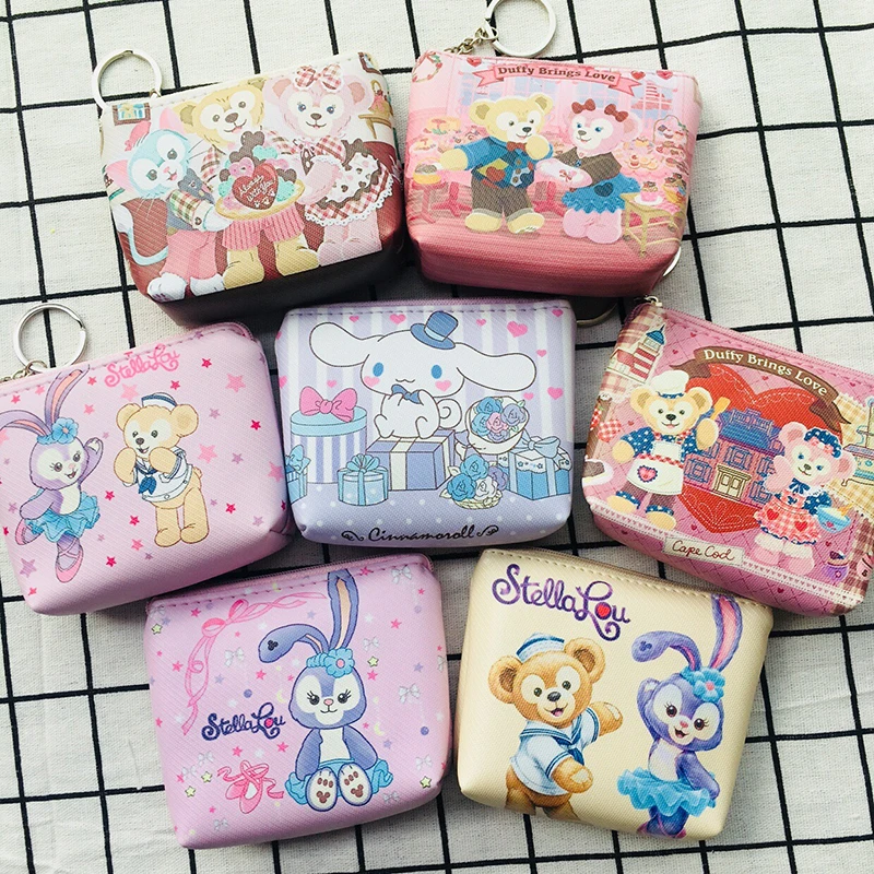 

Cartoon Cute card bag holder bus cards coin money handbag ornament unisex anime bags handbags new