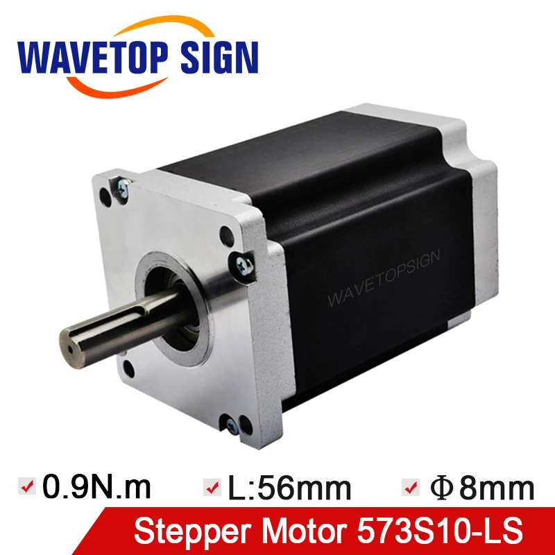 

Leadshine Nema23 3Phase Stepper Motor 573S10-LS 0.9N.m Engine Driver Match with 3DM580 For Laser Cutting Engraving Machine