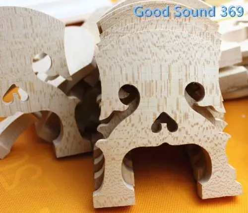 

5 pc high quality Baroque style solid maple wood 4/4 cello bridge dried 20 year