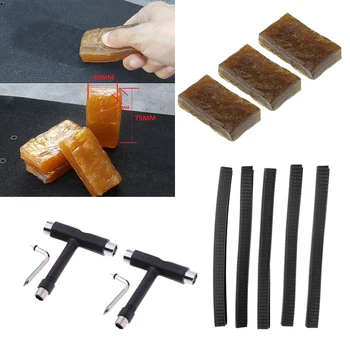 

5 Pcs Anti-Corrosion Skateboard Nose Guard Tail Guard Edge Protection Strip Longboard Deck Edge Protector for Youths, Beginners