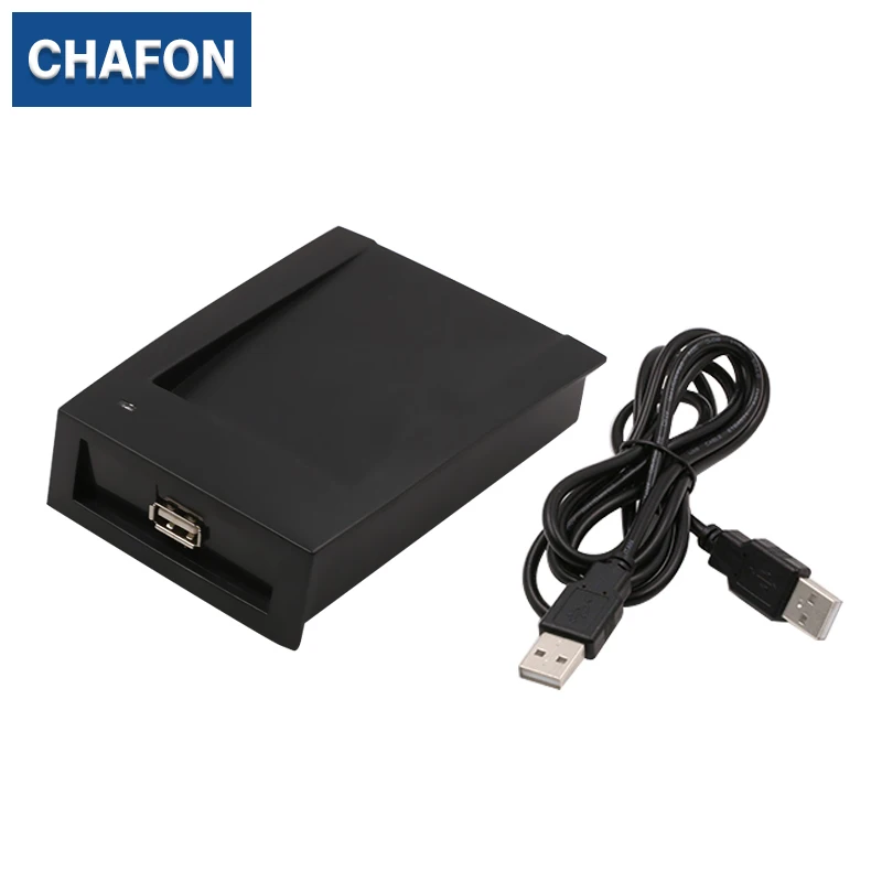 

Hot selling USB RFID HF desktop card reader support Mi@fare S50 S70 / F1108 chip Widely used in access control