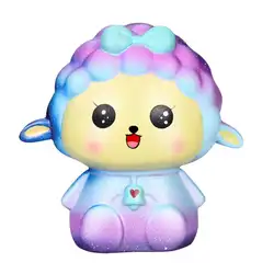 Squishy Животные 18 см Squishies замедлить рост Jumbo большой Galaxy овец Squeeze крем ароматическая Игрушка антистресс 30S8517 Перевозка груза падения