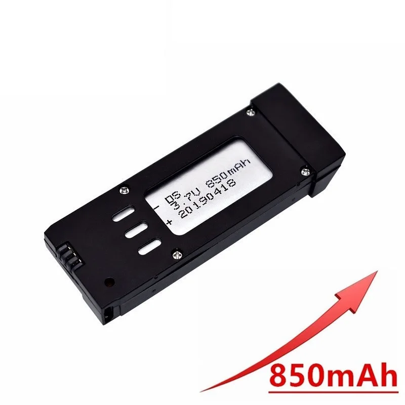 Обновленная версия 3 7 V 850mAh Lipo батарея для E58 S168 JY019 RC Drone Quadcopter запасные части v