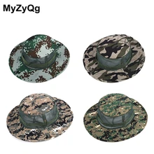 Спортивная походная альпинистская Кепка джунглей для охоты на открытом воздухе Мужская камуфляжная шляпа для взрослых шляпа для рыбалки сафари солнцезащитный козырек-3