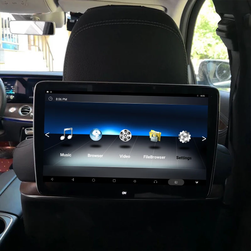 

11.6 Inch Android 7.1 Car Headrest Monitor Octa Core 1920*1080 HD 1080P 2.5D Ultra-thin Touch Screen WIFI Bluetooth USB HDMI FM