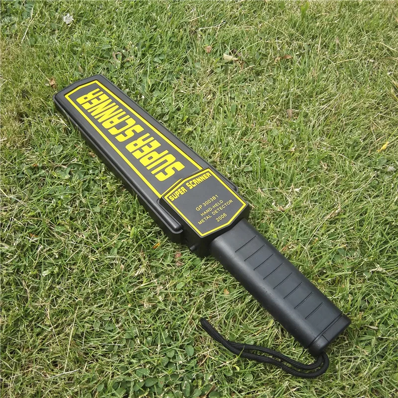 

Portable Handheld Security Metal Detector High Sensitivity Metal Scanner Alarm & Vibration Super Scanner Metal Finder GP3003B1