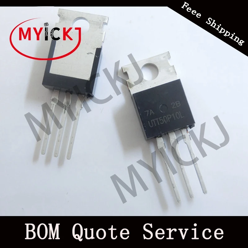 

5PCS UTT50P10L-TA3-T -50A, -100V P-CHANNEL POWER MOSFET IC-CHIP TO-220
