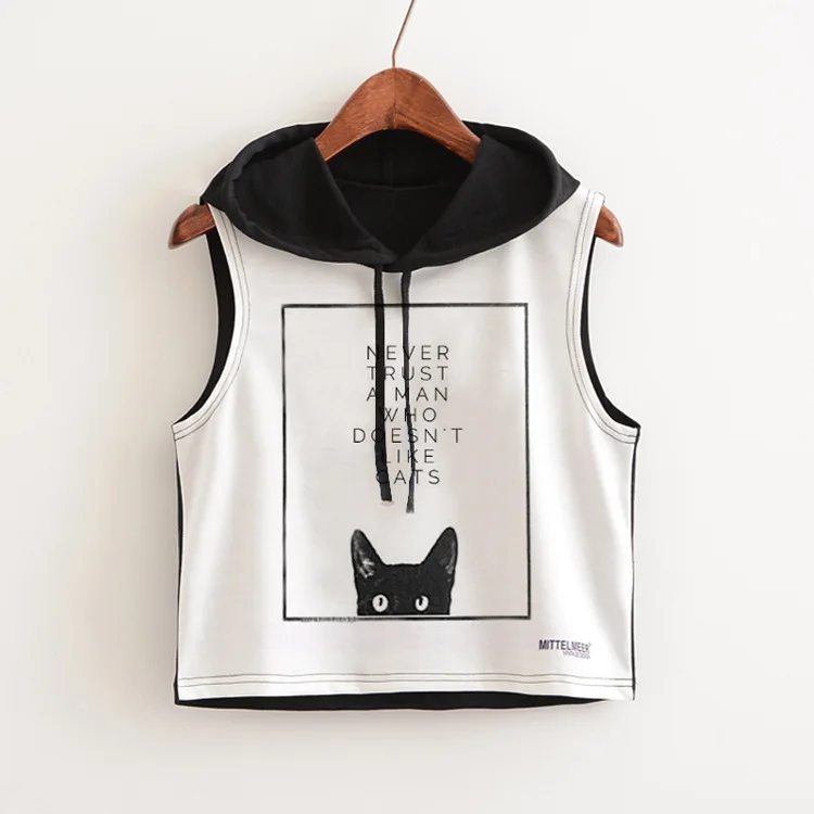 

Hot Sale Summer Women Slim T Shirt Black Gray Letter Sleeveless Ladies Cropped Tops Shirt Blusas Camisas Mujer Plus Size