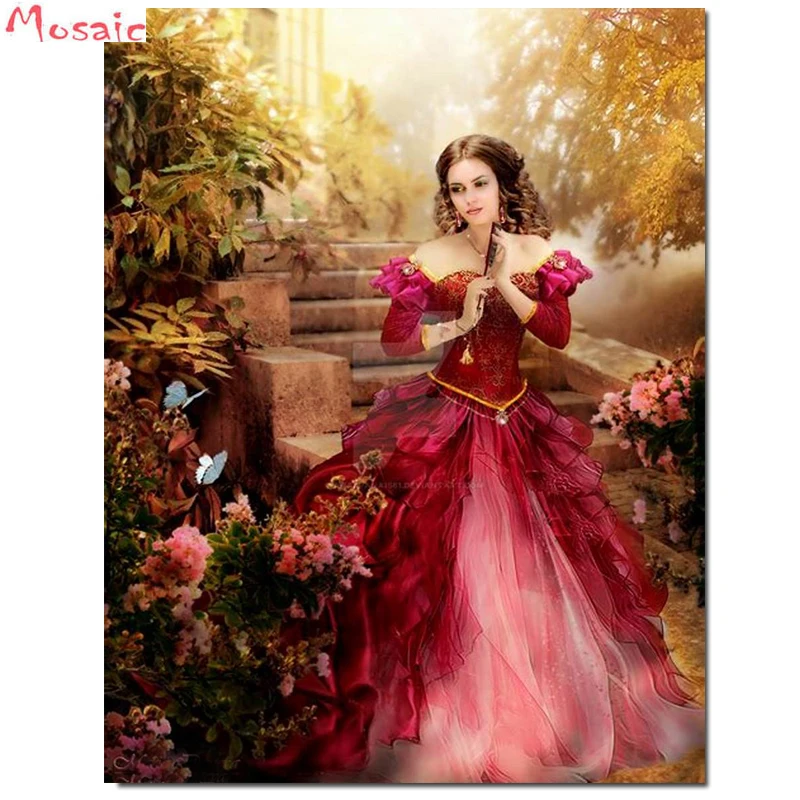 Diamond Painting Full  New Arrival beauty heart of the duchess Diamond Embroidery Diamond Mosaic Sale Picture Of Rhinestones