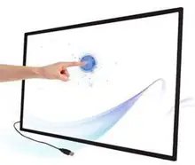 2 points 47 LCD IR multi touch screen overlay panel kit for touch kiosk touch table