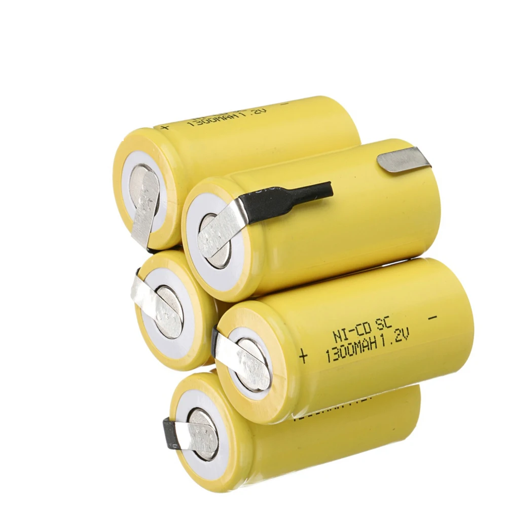 500 pcs SC battery subc rechargeable ni-cd replacement for Hiliti 1.2v element Makita 1300mah accumulator | Электроника