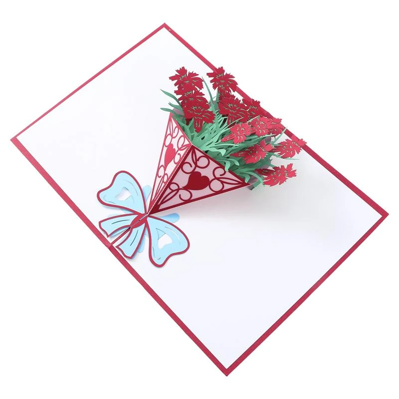3d Pop Up Cards Valentine Lover Happy Birthday Anniversary Greeting Cards For Birthday Valentine Holiday Greeting Cards Anniversary Greeting Cardbirthday Greetings Aliexpress