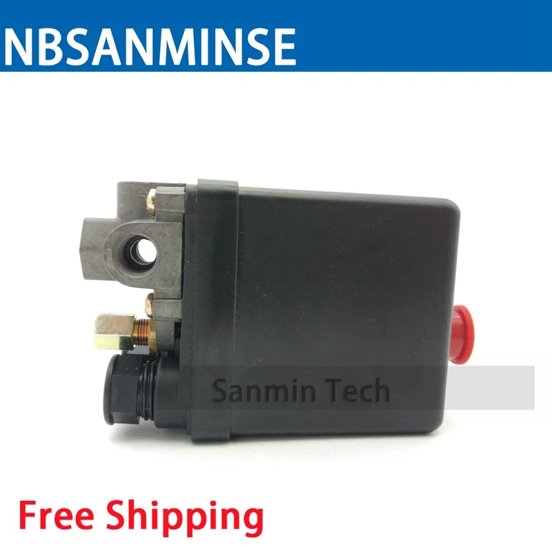NBSANMINSE SMF 10 L 1/4 NPT Air Compressor Pressure Switch Pressure