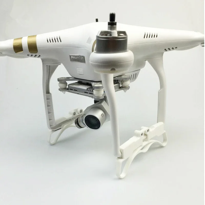 3d печатная посадочная передача увеличивает ножной объектив камеры защита стабилизатора для DJI Phantom 3 Advanced/Professional/standard Drone