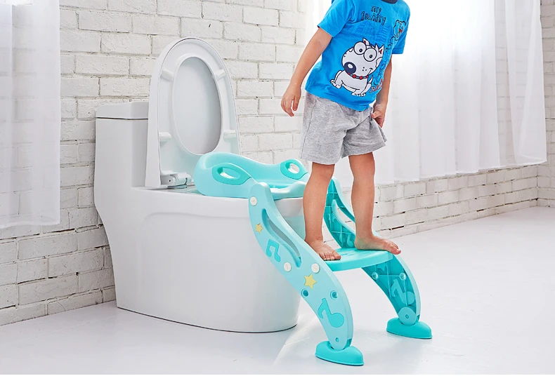 Детский туалет женский шаг сиденье для унитаза мужской маленький Туалет ребенок Туалет увеличение горшок писсуар легко чистить