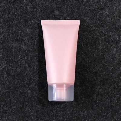 30 шт. 50 г розовые мягкие пластиковые тубы пустые, для косметического крема эмульсия упаковочных контейнеров - Цвет: 1.1-4