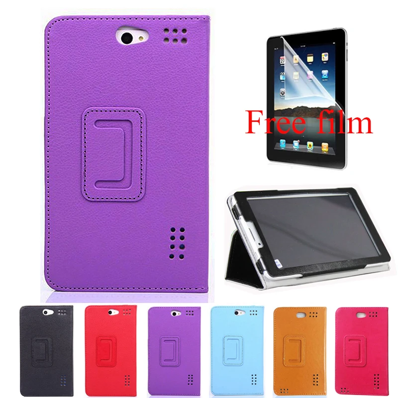 

Free film+High Quality PU Leather Folding Stand Case Cover for Mediacom SmartPad 7.0 iPro 3G 7inch Tablet PU Leather Tablet pc