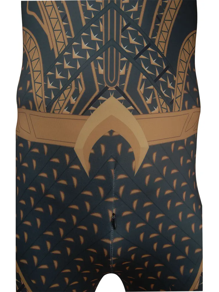 Mens kids boys DC Comics Aquaman film cosplay superhero Arthur Curry Halloween costume suit X'mas b