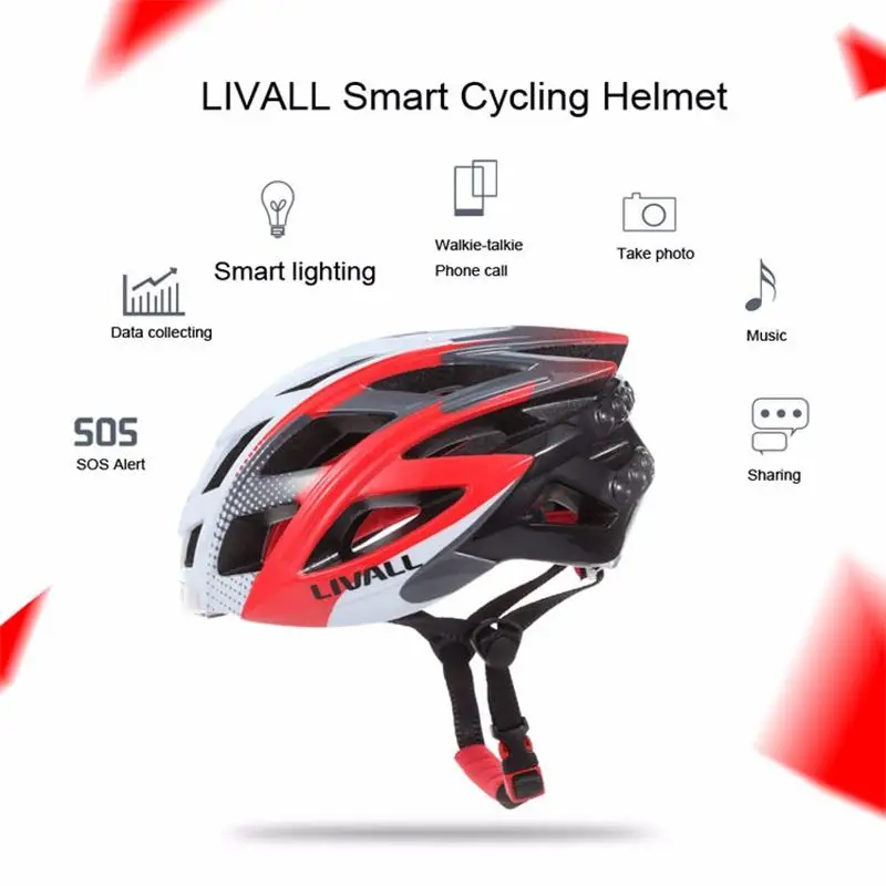 Велосипедный шлем Bluetooth, велосипедные шлемы, умный защитный велосипедный шлем, Интеллектуальный велосипедный шлем с хвостом, светильник, поворотники, BH60