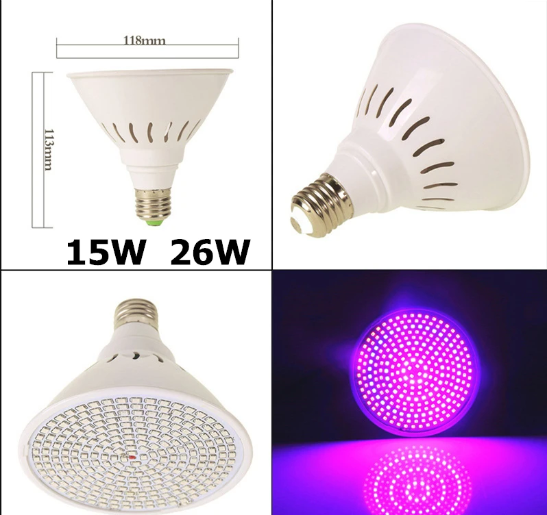 BO светодиодный ENGYE E27 светодиодный Grow Light, светодиодный лампа в форме растения, сельскохозяйственная лампа полного спектра для комнатные