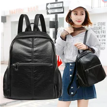 Рюкзак в Корейском стиле, новинка года, летняя мягкая кожаная сумка для студентов, Повседневная сумка на плечо, дорожная сумка для девочек