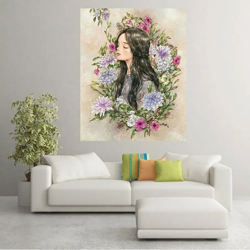 Aliexpress.com : Buy H2817 YIKEE girl diamond painting,5d diamond diy