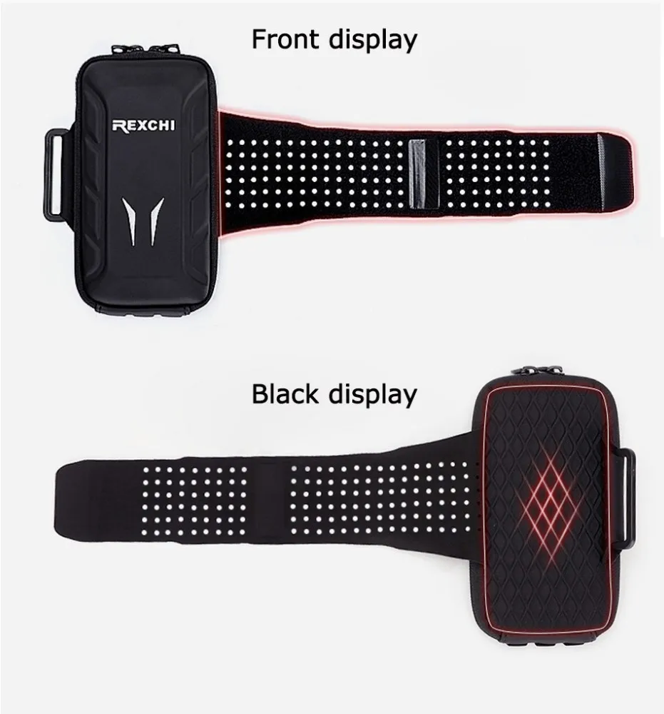 REXCHI Outdoor Trail Running Arm Bag Ultralight Waterproof Gear Women Sport Accessories Mobile Phone Holder Lady Fitness Wallet