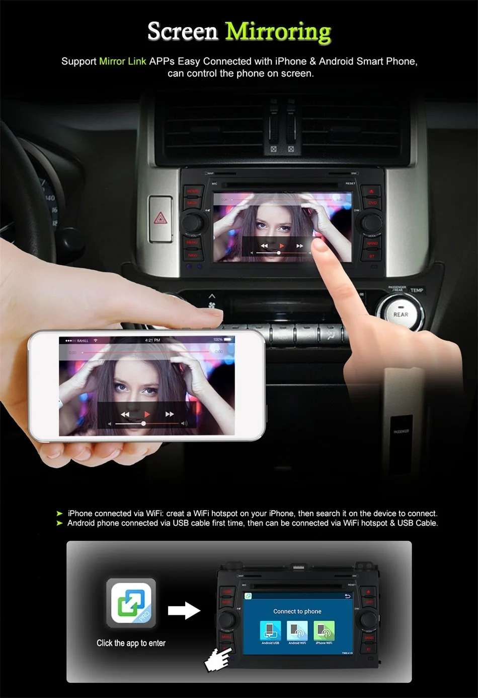 Clearance For Toyota Land Cruiser Prado 120 2002 2003 2004 2005 2006 2007 2008 2009 Car Android DVD GPS Navigator Radio Multimedia Player 12