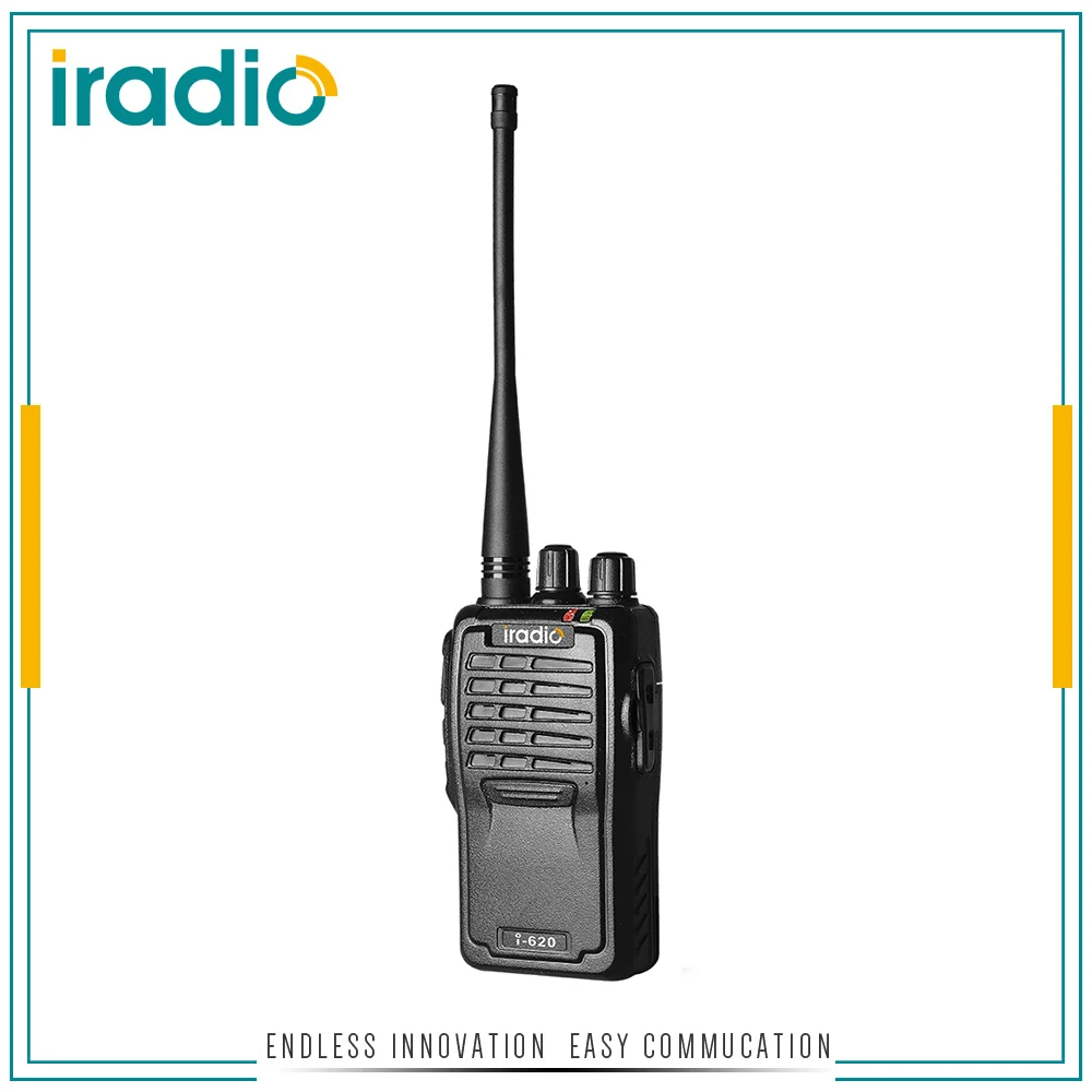 Iradio I 620 Two way Radio CE RoHs FCC Single band handheld walkie talkie PMR FRS 2