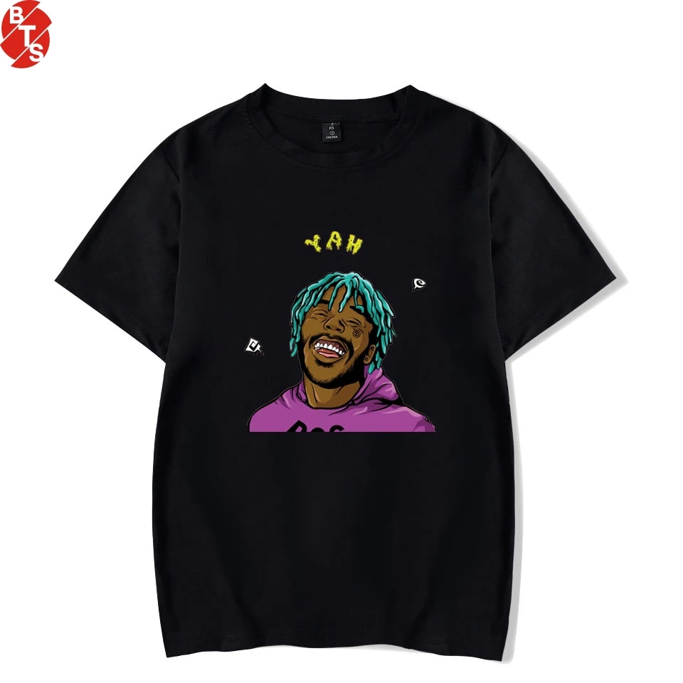 Футболка с короткими рукавами LIL UZI VERT летняя футболка принтом в стиле хип хоп для