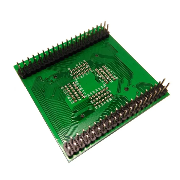 Tqfp80 fqfp80 qfp80 para dip80 programação soquete