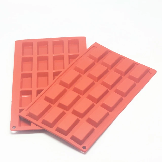 Moule en silicone rectangle 20 ml - 119 cavités