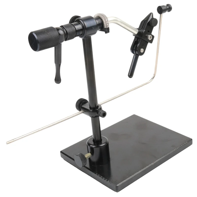

New Sale Iron Rotary Fly Tying Vise With Heavy Duty Base Fly Hook Tool Fly Tying Vice