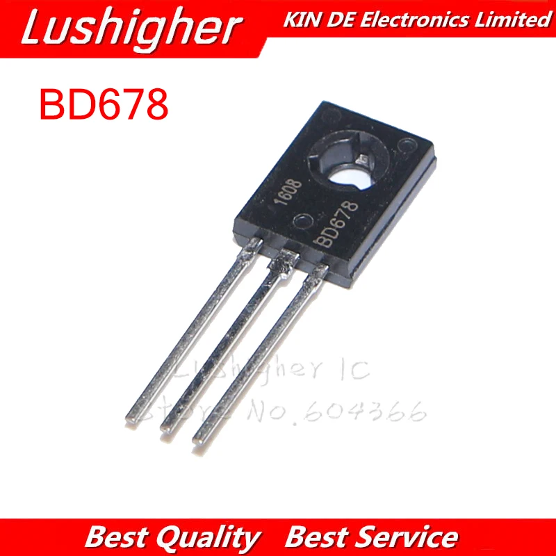 10pcs BD678 TO126 transistors new origina-in Integrated Circuits from ...