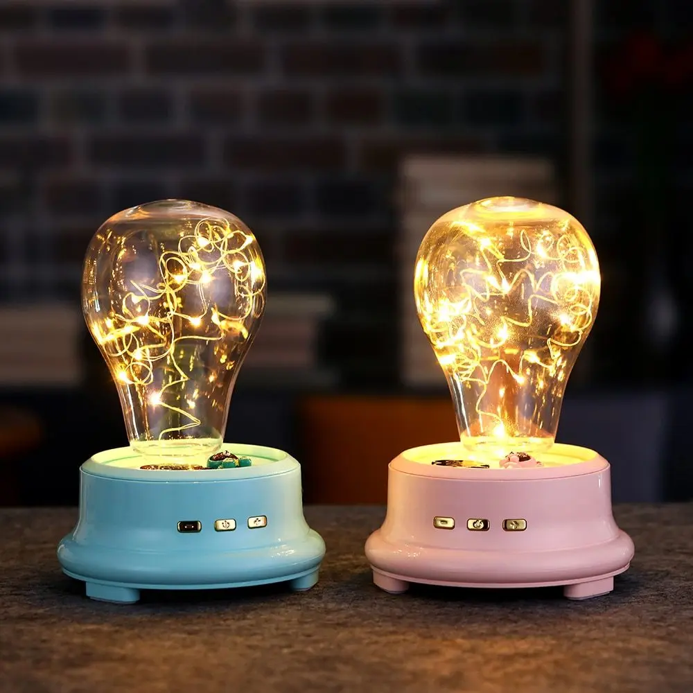 Dreamlike Музыка лампа прекрасный светодиодный ночник зарядка через usb акустика настольная декоративные голос динамик